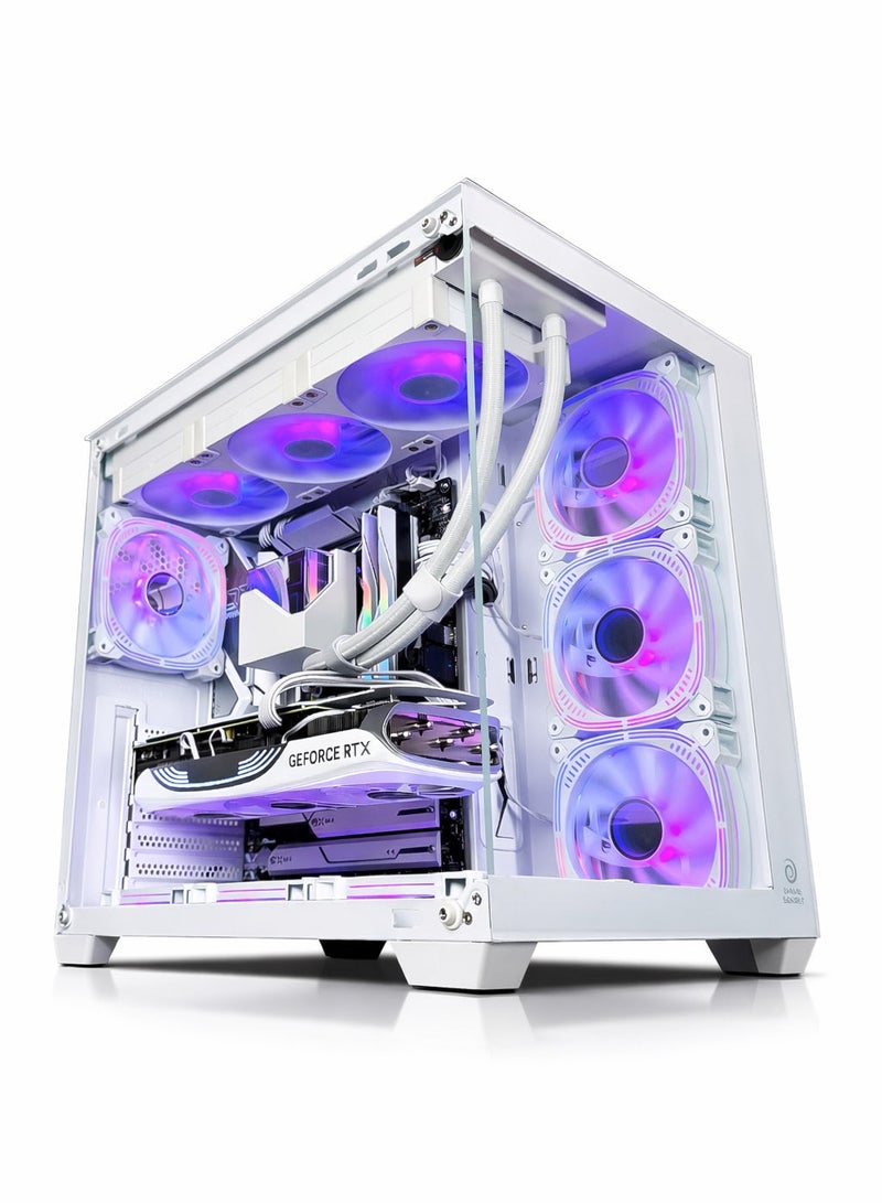 Game Sekret Magna Gaming PC - Intel Core i7-14700K | GeForce RTX 5070Ti 16GB GPU | 32GB DDR5 RAM-1TB NVMe SSD | 360mm Liquid Cooler-B760 MB-850W Gold PSU | WiFi-Bluetooth-Windows 11 Pro | Game Sekret Desktop Computer | 1 Year Warranty - Image 1